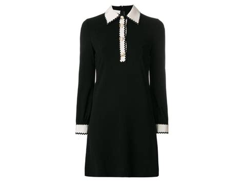 gucci black dress 2012|gucci black and white dress.